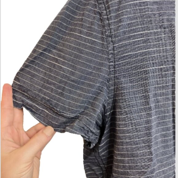 Reaction Kenneth Cole Cotton XL Short Sleeve Button Down Collared Shirt w/pocket - Picture 4 of 14